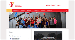 Desktop Screenshot of moorecountyymca.com