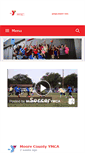 Mobile Screenshot of moorecountyymca.com